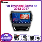 Автомобильное радио Android10.0 для Hyundai Santa Fe 3 2012-2017 с RDS, DSP, 4G, ENT, Автозвук, 2 Din, IPS, GPS-навигация, MP5, DVD, Раздельный экран