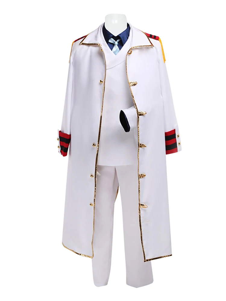 Tran Trip One Piece Marine Coat Mens Free (Anime Toy