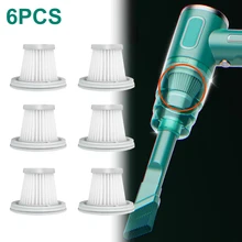 Car Vacuum Cleaner HEPA Filter Cordless Vacuum Cleaner Washable Filter Handy Vacuum Cleaner Accessories