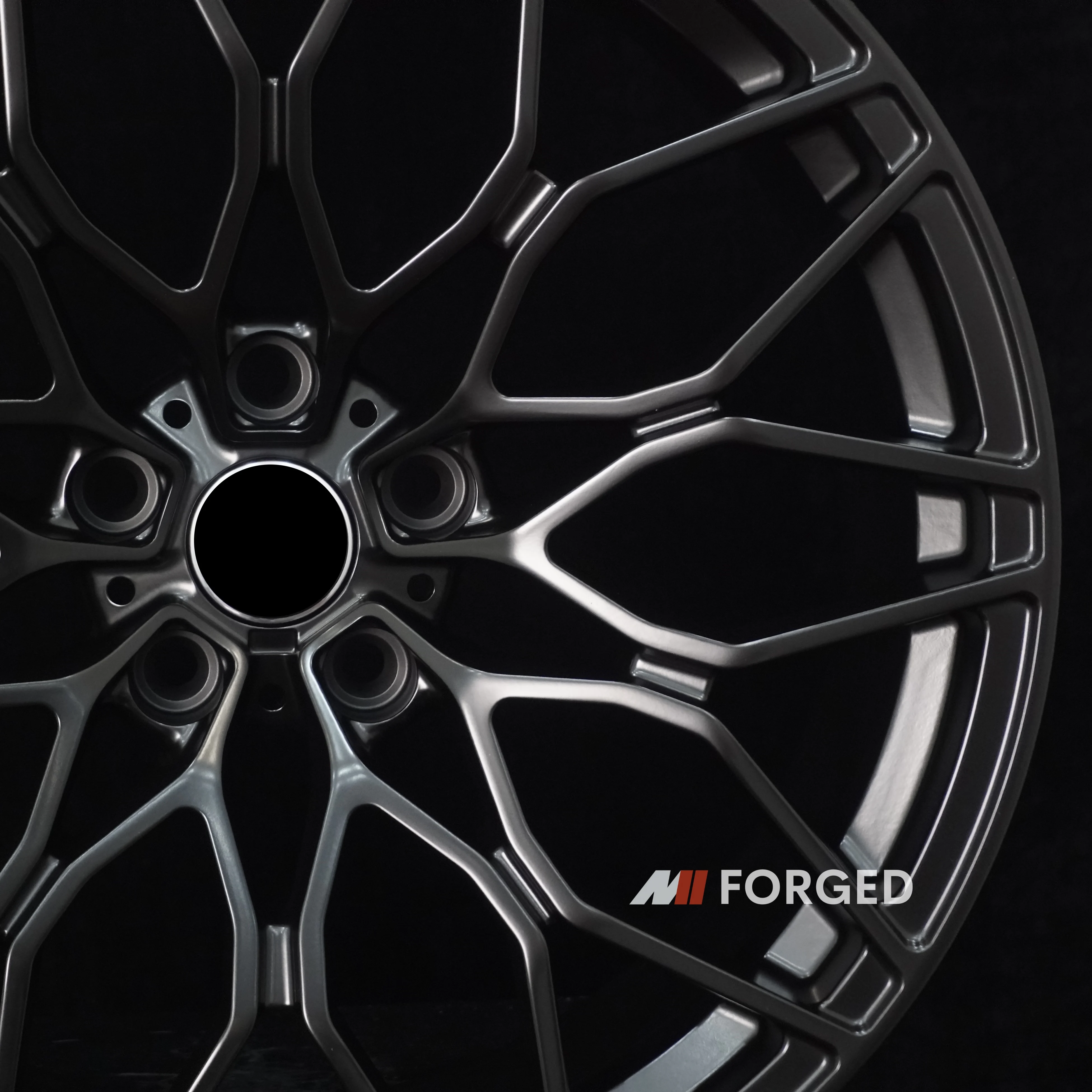 Кованые вогнутые диски MN матово-черные 1000M 5x120 5x112 для BMW M2 F80 F90 E46 E92 M3 M4 G20 G30 G80 330i M340i 540i M550i Новинка (art.: 3920dabbe7210) - 3920dabbe7210