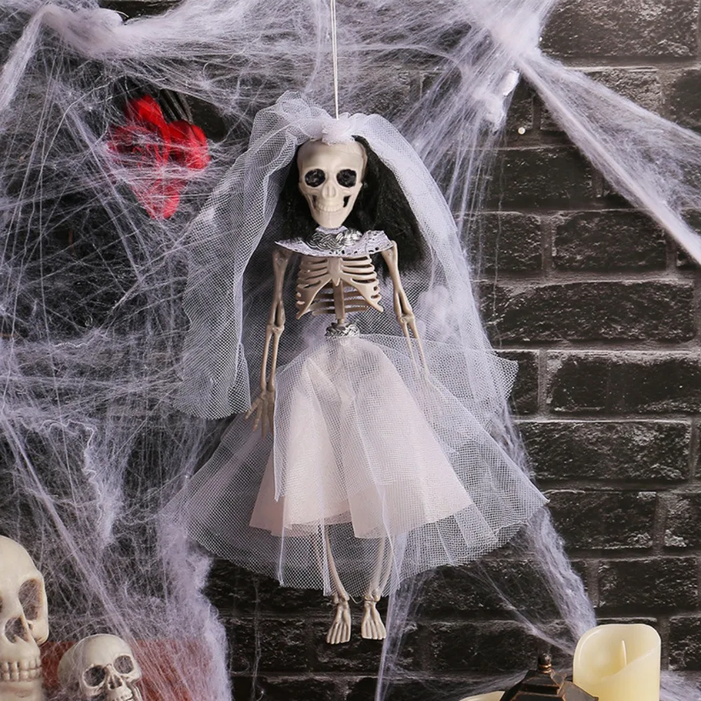 Хэллоуин Скелет Пара Подвесные Украшения Искусственный Свадебный Опора