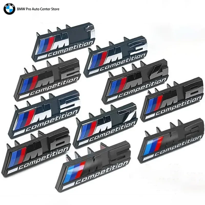 Фото 3D-эмблема для передней решетки автомобиля M1 M2 M3 M4 M5 M6 M7 M8 Competition E92 E93 F36 G01 G02 G05 G11 G12 G21 G29 G30 G31 G32 G38 F30 №2