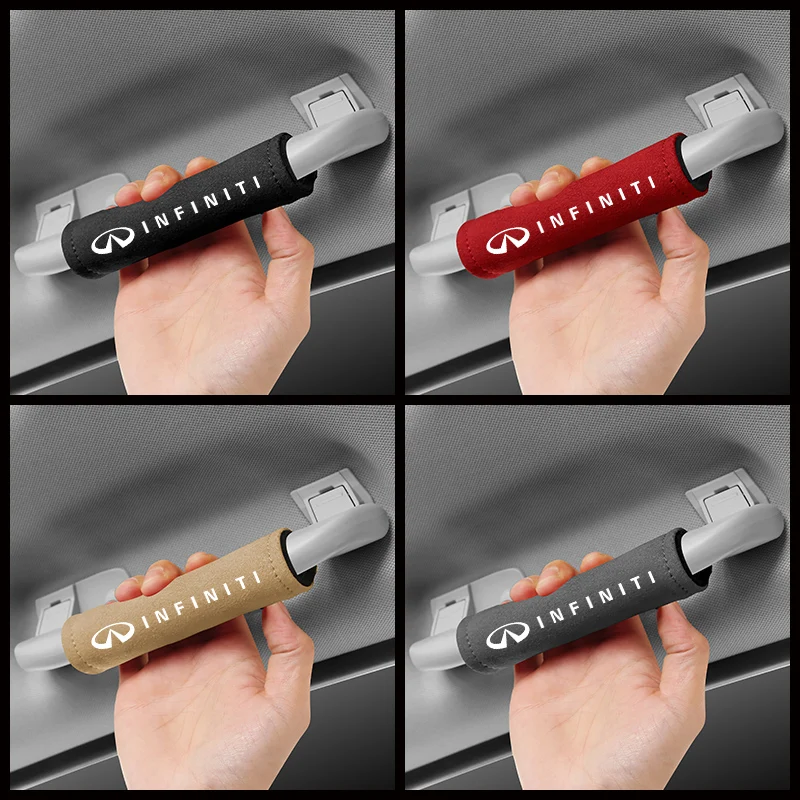 

1Pcs Car Interior Accessories Roof Handle Protection Pull Gloves For Infiniti Q50 Q50L Q60 Q70L QX30 QX50 QX60 QX70 QX80 ESQ Q30