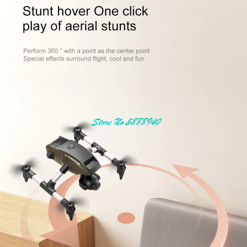 Квадрокоптер с дистанционным управлением и оптическим потоком 2 4 ГГц Wi-Fi