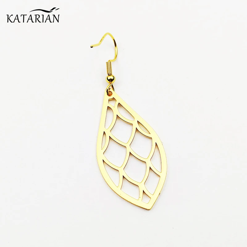 

Fashion Water Drop Stud Earrings for Women Punk Metal Earrings Wedding Jewelry Accessories