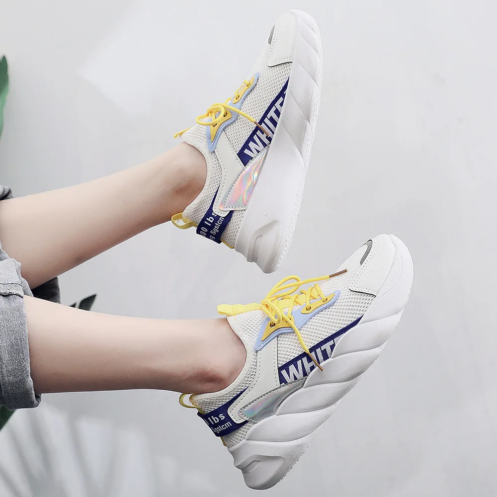 

Кроссовки женские легкие без шнуровки, Вулканизированная подошва, повседневная обувь, белые, лето-осень 2022