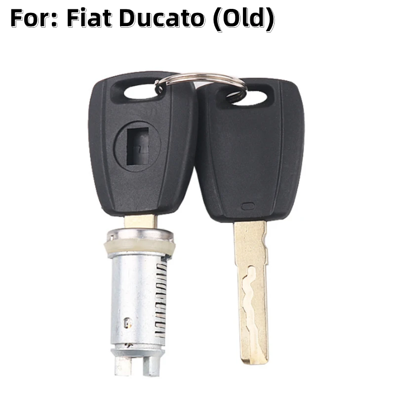 Оригинальный цилиндрический Левый дверной замок для Fiat Ducato (старый) с 2 ключами