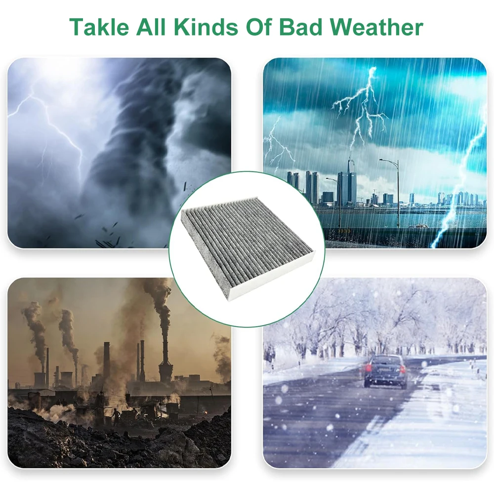 Воздушный фильтр салона с заменой активированного угля для CP134 CF10134 Honda Acura Civic CR-V