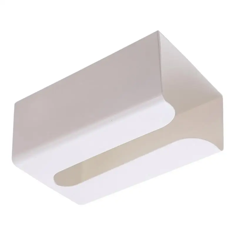 

Wall Mounted Toilet Paper Holder Self Adhesive Wall Mounted Facial Tissue Box Holder Mounts To Walls And Cabinets Tissue