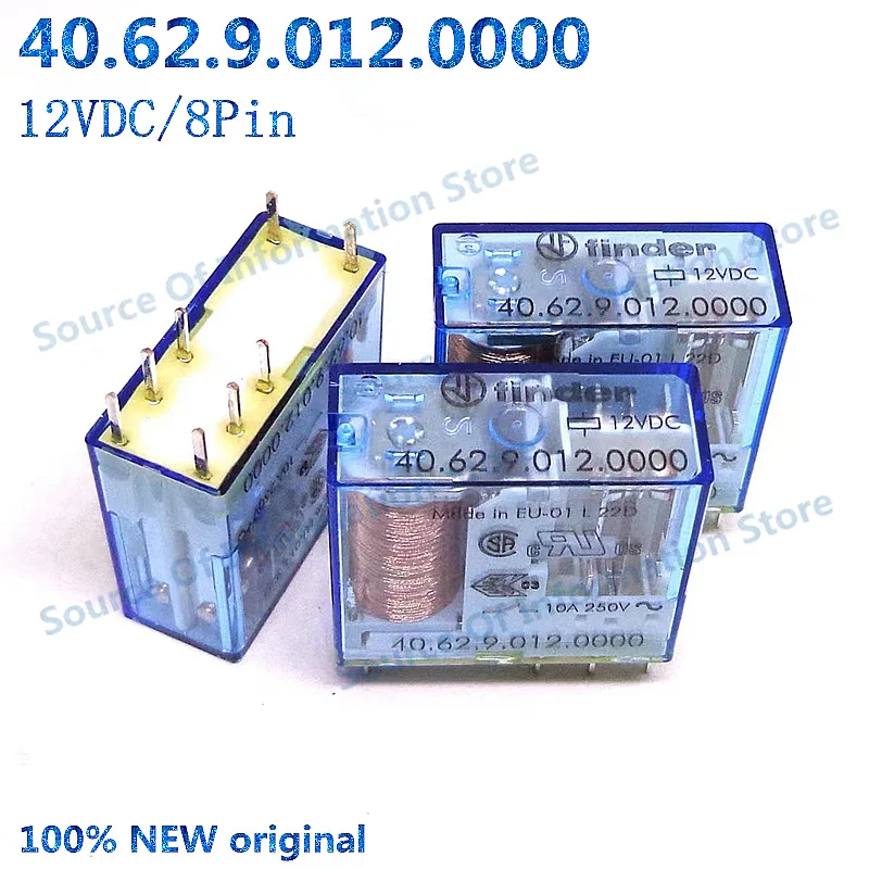 40.62.9.012.0000 12 В постоянного тока 10 А 8 контактов реле поиска 100% новый