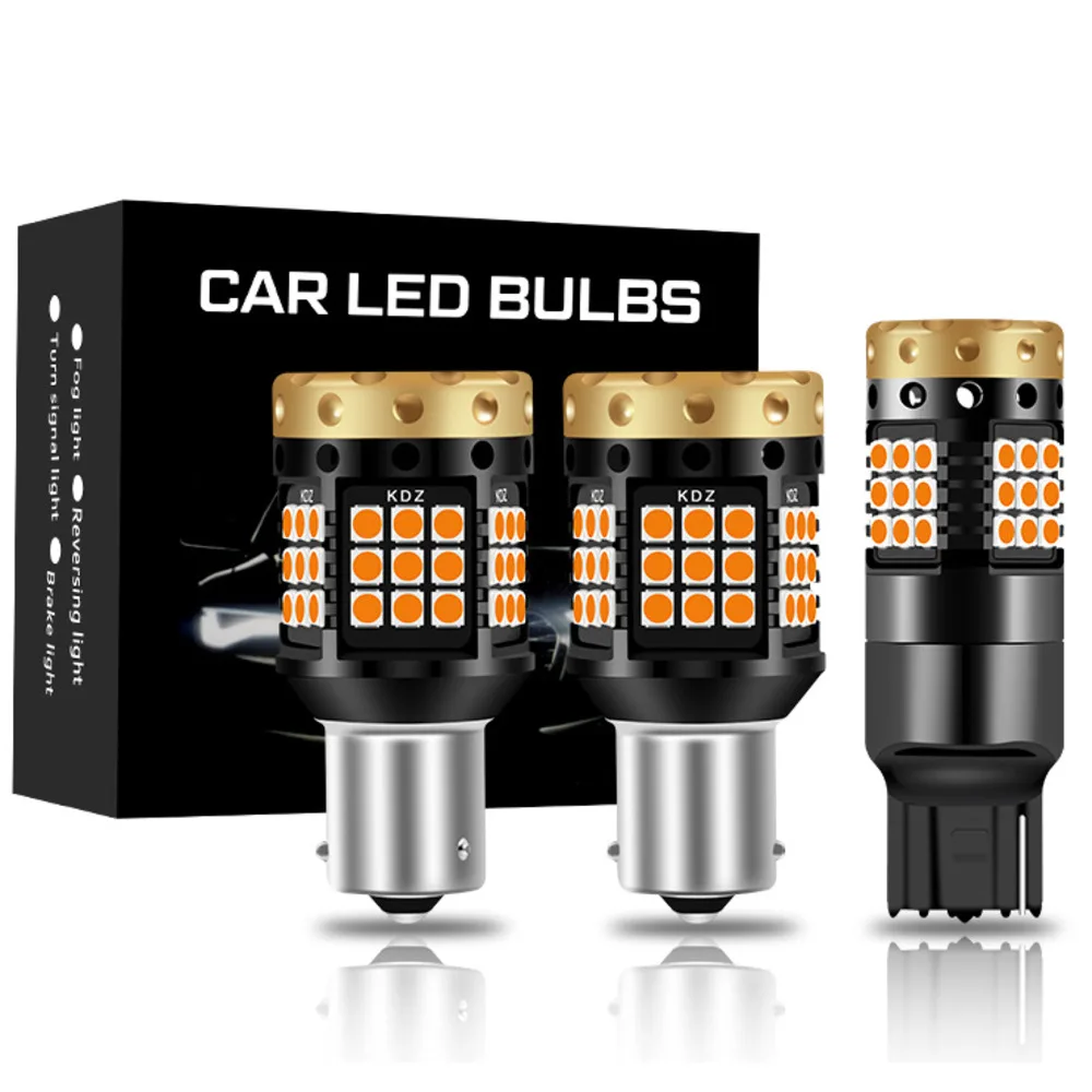

20Pcs/lot 10Pair 1156 Led Canbus Ba15s Turn Signal Lamp 3030 36 45SMD BAU15S PY21W LED LAMP 7440 T25 3156 3157 Car No Errors