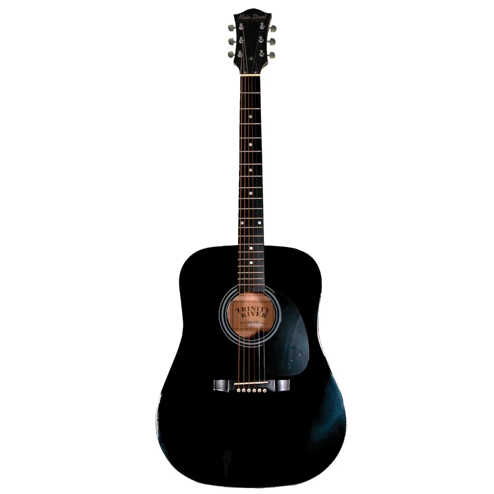 

MA241BK 41-Inch Acoustic Dreadnought Guitar With High Gloss Black Finish High Quality Guitars All Solid Wood Acoustic Guitar