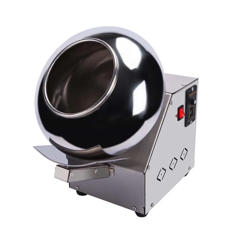 Машина для нанесения сахара LJPJP машина полировки шоколадных кастрюль леденцов