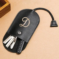 cow leather men women key bag organizer pouch cover business key case ladies housekeepers purse keychain wallet 2022 new fashion
