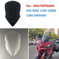 for ducati multistrada mts950mts950smts1200mts1200smts1260enduro motorcycle windshield windscreen 2016201718192021