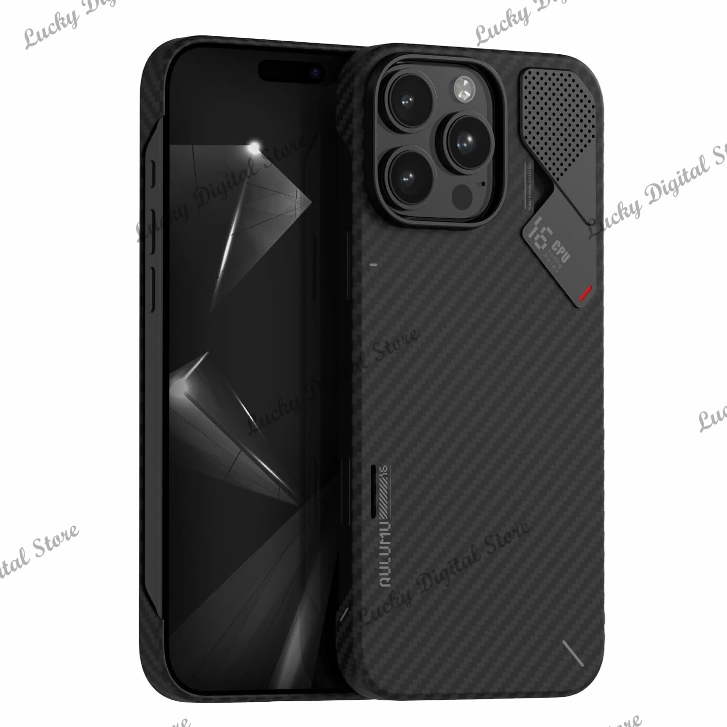 Aulumu A16 Чехол из арамидного волокна ультратонкий легкий настоящая охлаждающая