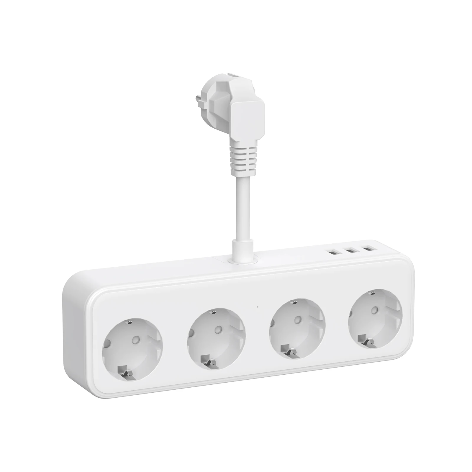 Универсальная электрическая розетка с 3 розетками переменного тока USB 3/4 адаптер