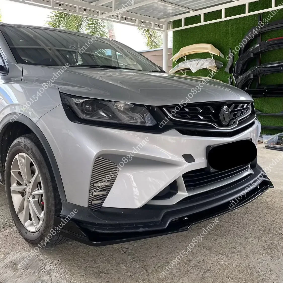 Передний бампер разделитель губ диффузор для Geely Coolray SX11 2018-2023 Belgee X50 2023 2024 спойлер