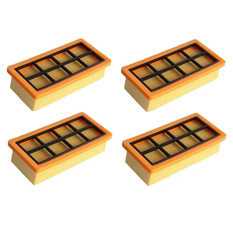 

4Pcs HEPA Filter For Karcher 6.415-953.0 AD 3.000 AD 3.200 Dust Cleaning Filter Accessories Vacuum Cleaner Filter