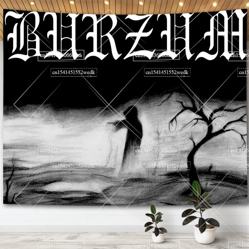 Burzum гобелены с флагом настенный музыкальный альбом Обложка постеры хиппи
