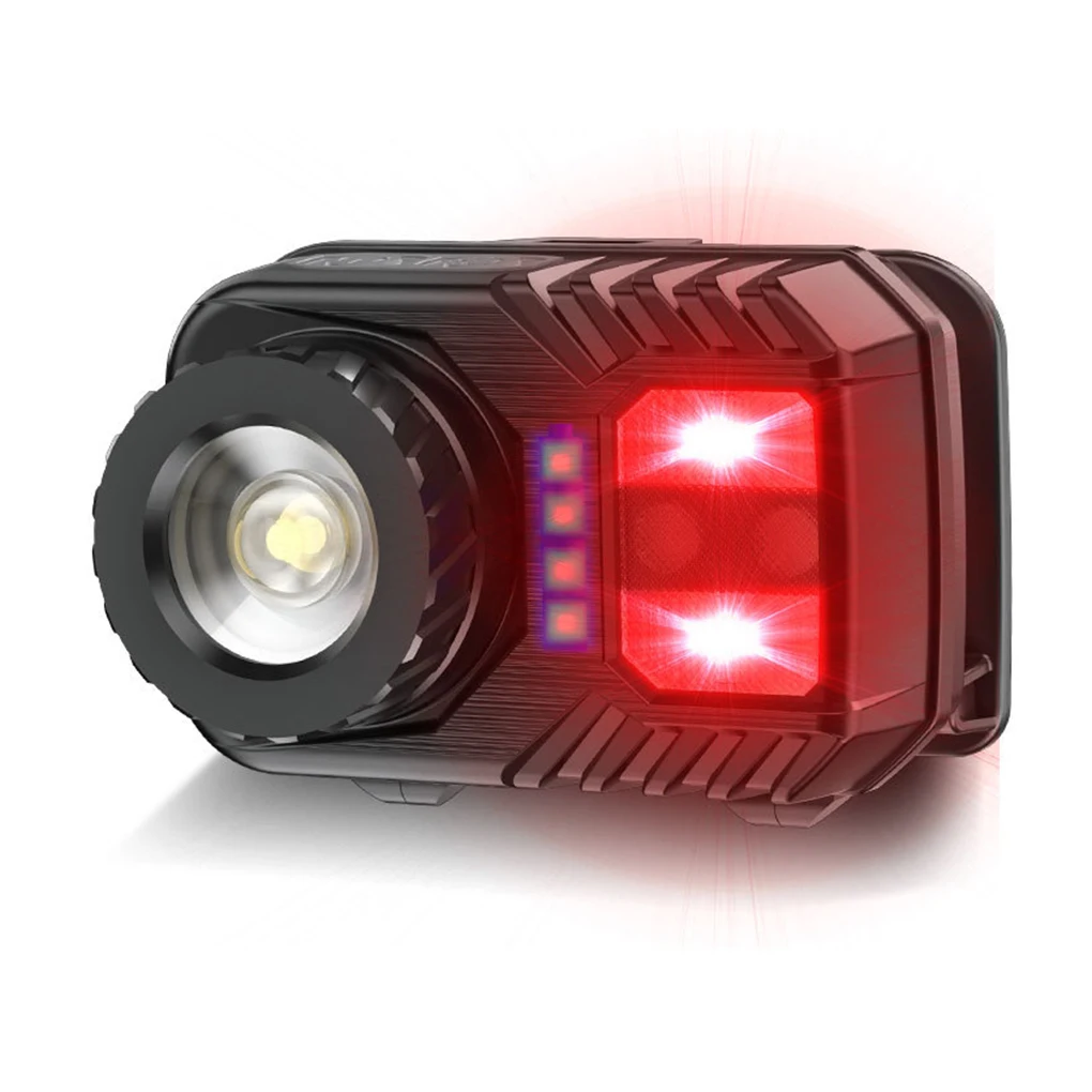 

IP65 Waterproof Headlamp Dimmable Rotating Head Torch Angle Adjustable Zoomable Headlight Outdoor Working for Camping Hiking