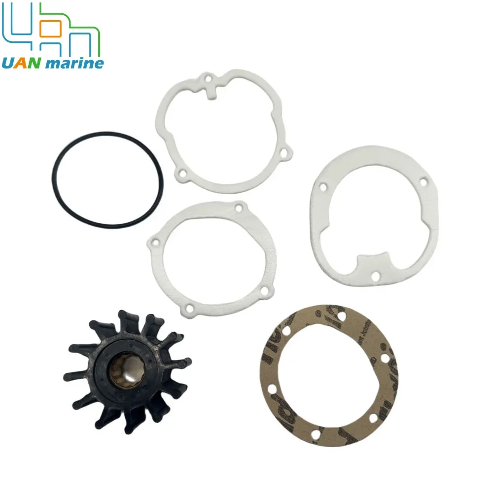 Гибкая крыльчатка насоса охлаждающей воды для Johnson 9-1027B 09-1027B9 Jabsco 1210-0003 3085-0003 18-3020