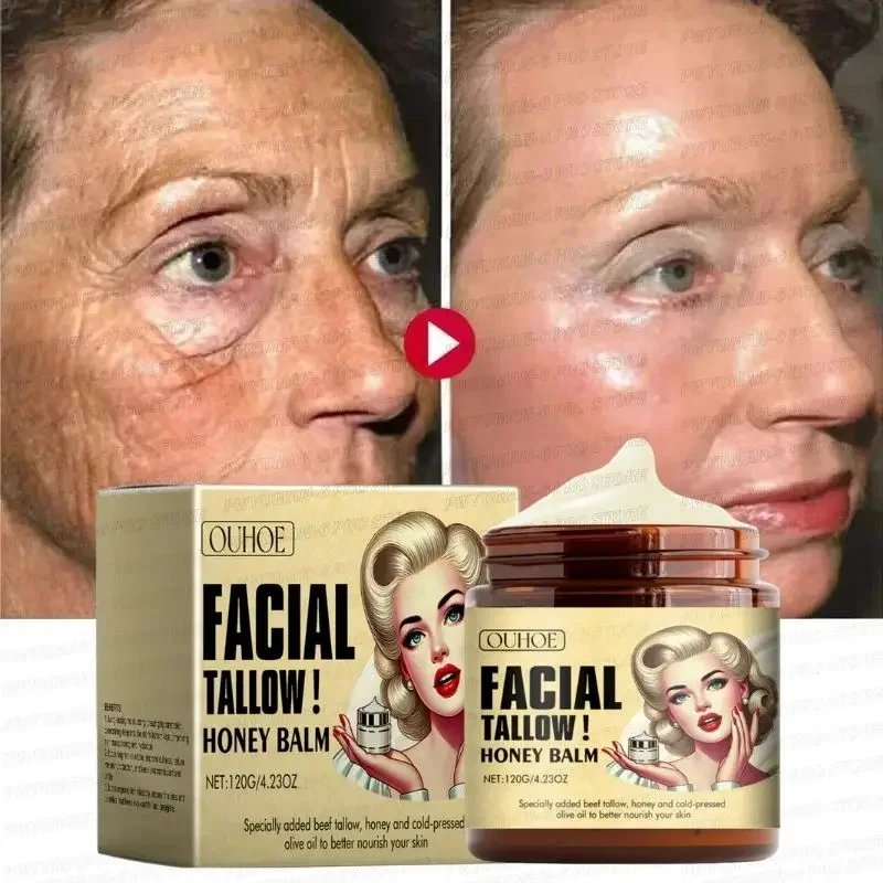 120 г взбитых говядин крем для тальлоу и искусственная увлажняющая говядина