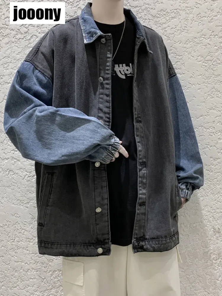 Джинсовая куртка Ins Tide демисезонные мужские джинсовые куртки корейский стиль
