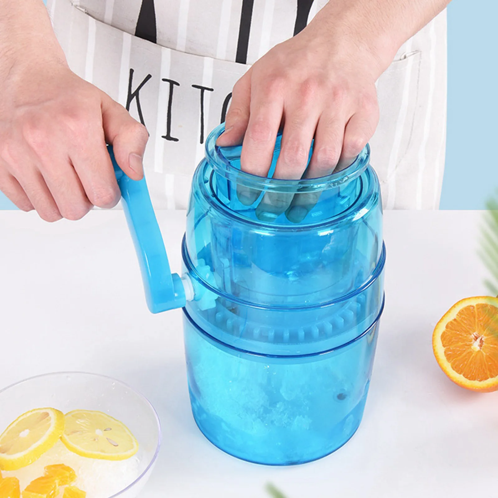 

Портативная ручная дробилка для льда, ручная дробилка для льда, детская машина для измельчения мороженного, машина для приготовления морож...