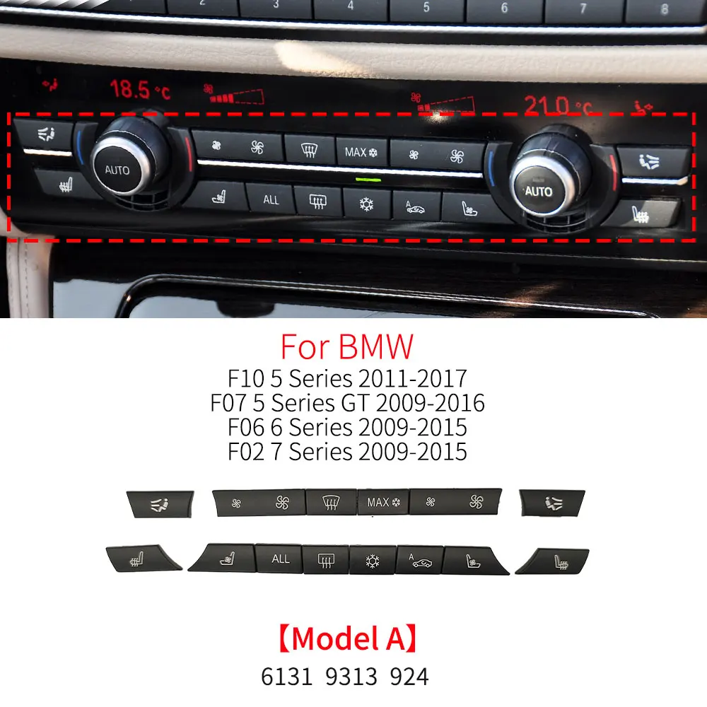 

Для BMW F10 F18 F06 F12 F07 F01 F02 Кнопка кондиционера переменного тока для BMW 5 6 7 серии 520 535GT