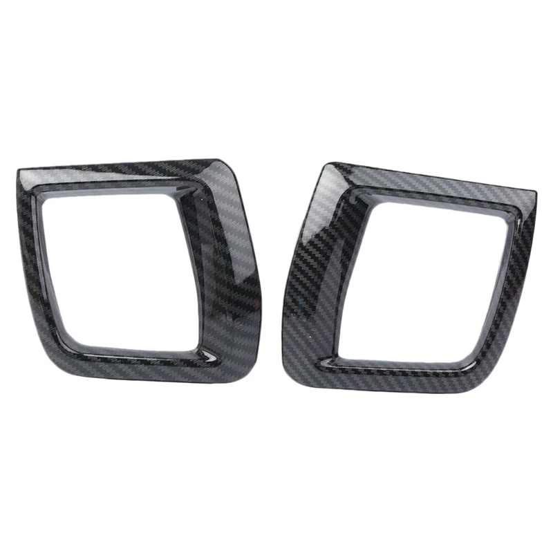 

Air Condition Outlet Vent Frame Cover Trim Carbon Fiber Fit for VOLVO XC60 2018