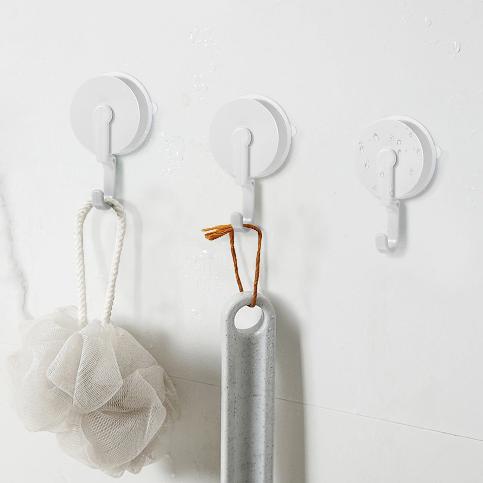4 шт. вращающийся крючок на присоске сверхмощные крючки венок для ванной комнаты
