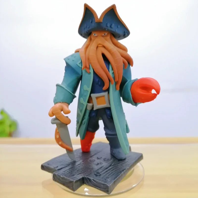 

Disney Infinity Pirates of The Caribbean Jack Sparr Davy Jone Anime Action Figure Toys Decoration Model Collection Kids Gifts