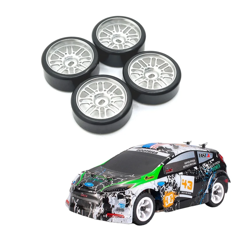 27 мм жесткие пластиковые шины для дрифта металлический обод колеса Wltoys 284131 K969 K979