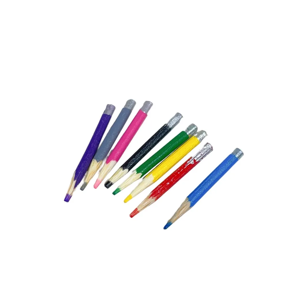 

Деревянные мини-карандаши для кукольного домика 8 штук