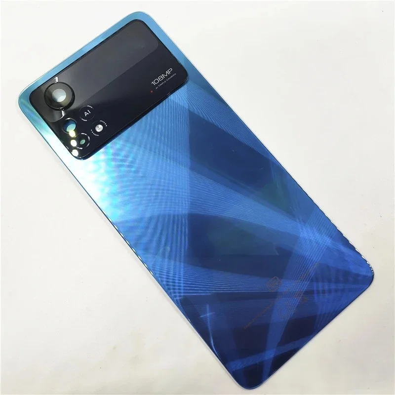 Фото Крышка аккумуляторного отсека BaNERYPAK A+++ для Xiaomi POCO X4 Pro 5G, задняя панель корпуса, запасная часть. №4