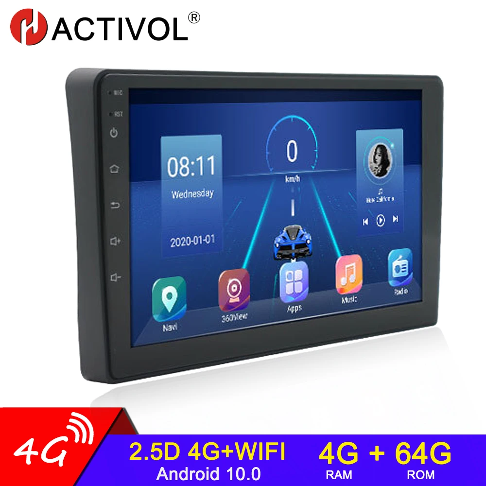 

4G+64G Android 10 2 din Car Radio For LADA Granta 2011 - 2017 Android 4G Car radio auto Multimedia GPS autoradio car audio