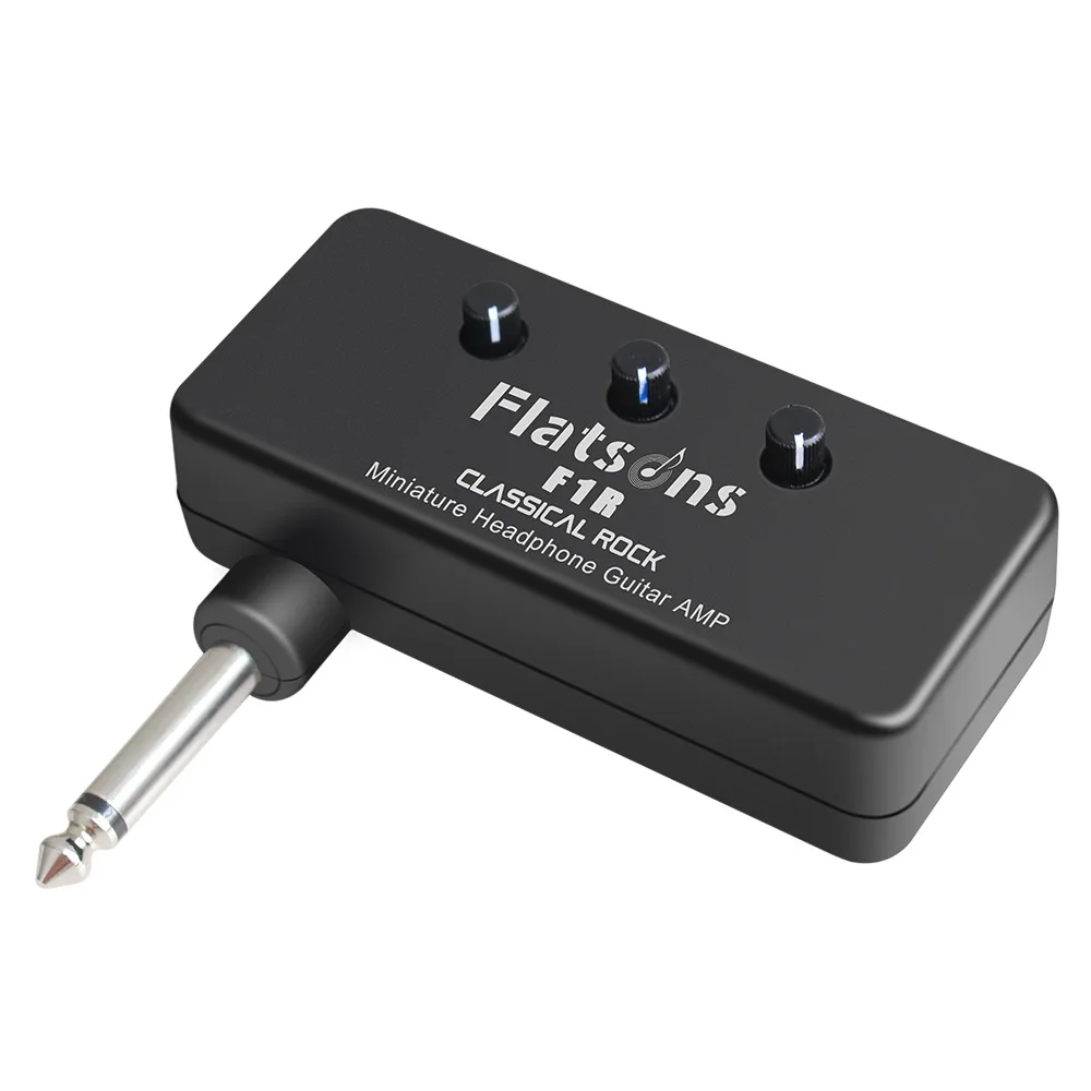 

Мини моделирующий усилитель Flatsons F1R, гитарный усилитель для наушников с разъемом для наушников 3,5 мм, AUX-вход, аксессуары для подключи и игры на гитаре