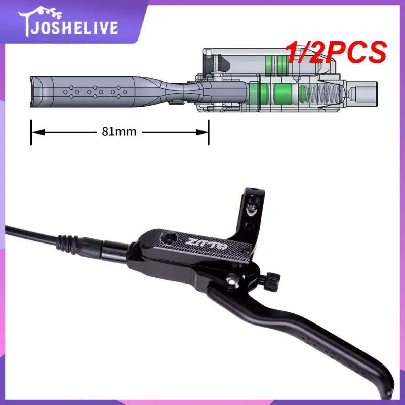 

1/2 шт. MTB 4 поршневой гидравлический дисковый тормоз M840 с охлаждающей полноразмерной колодкой CNC Tech минеральное масло для AM Enduro E4 ZEE
