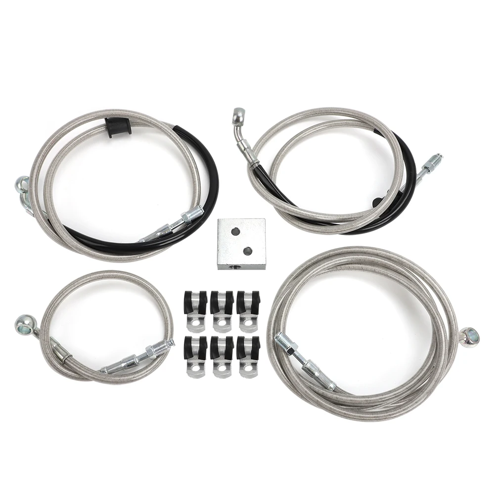 Новый комплект передних тормозных шлангов Can-Am Outlander 450 570 650 800 1000 1000R 2012-2023, замена 705601519, 705601058, 705601122