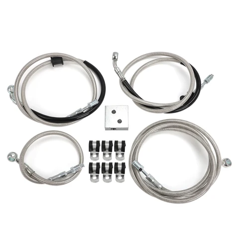 Новый комплект передних тормозных шлангов Can-Am Outlander 450 570 650 800 1000 1000R 2012-2023, замена 705601519, 705601058, 705601122