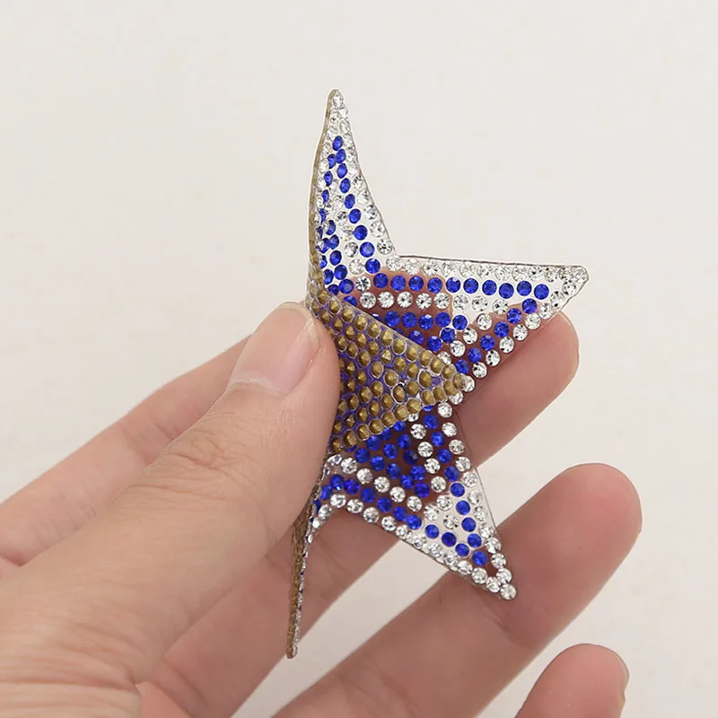 Искусственные нашивки с аппликацией Звездные Декоративные Значки для шитья