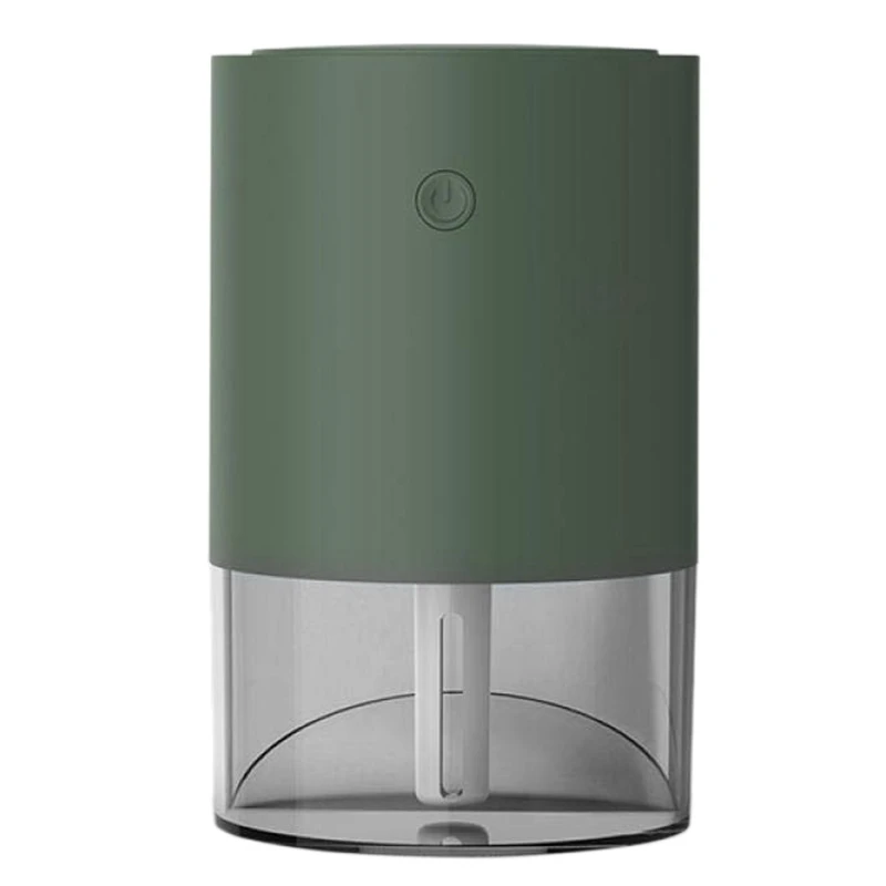 

For Bedroom Home Mist Humidifiers Diffuser, USB Rechargeable Water Atomizer, Desktop Personal Vaporizers Sprayer ,Green