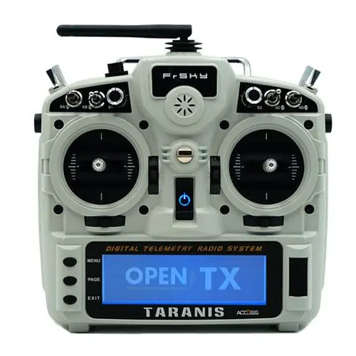 Передатчик FrSky 2.4G Taranis X9D Plus 2019 (издание 2010 г.) — пепельно-белый для