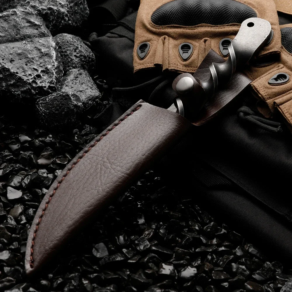 Нож из кованой пружинной стали премиум-класса — лучшее лезвие для выживания