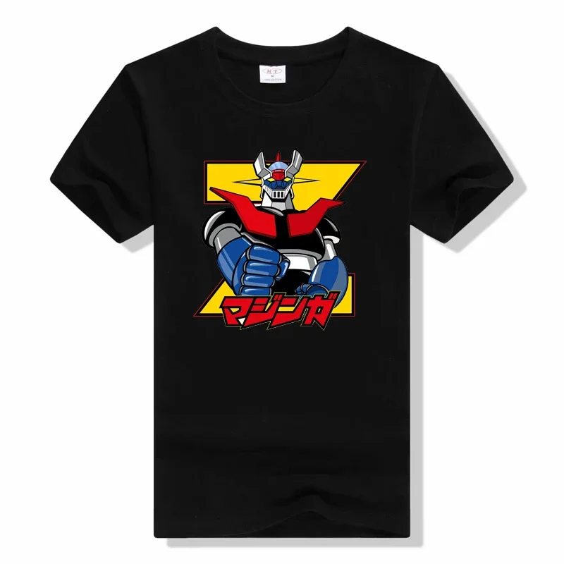 Мужская футболка Mazinger Z Goldorak Actarus модная НЛО робот грендакар хлопковая