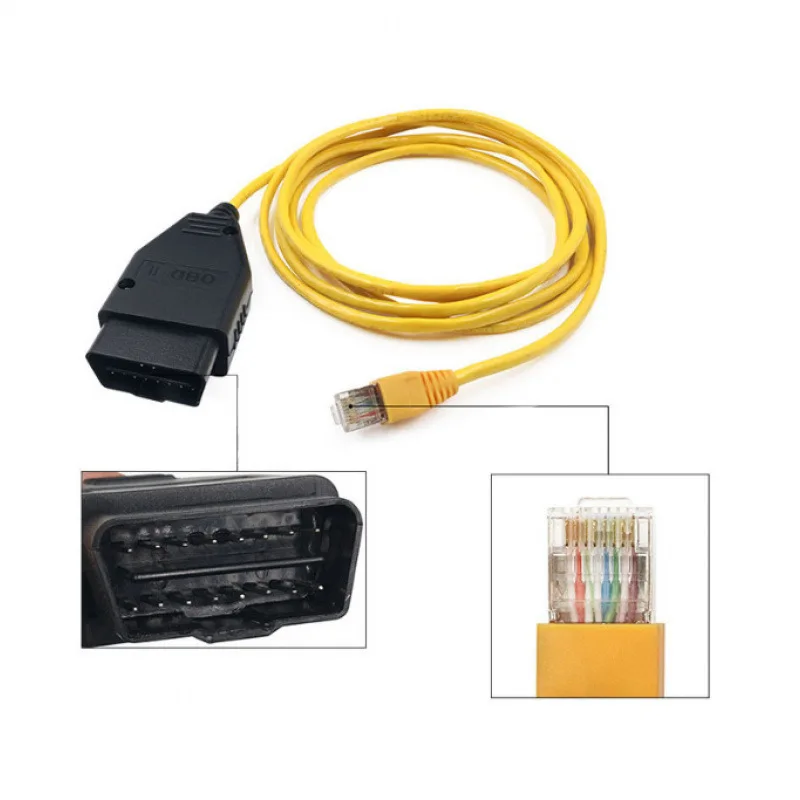Фото Диагностический инструмент для BMW ENET Cable E-SYS ICOM для серий F: устройство для скрытого программирования и обнаружения неисправностей автомобиля. №4