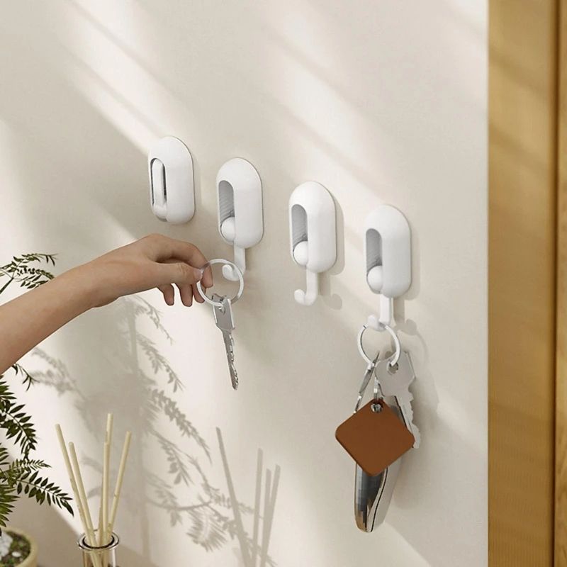 

2 шт., настенные крючки с поворотом на 360 градусов