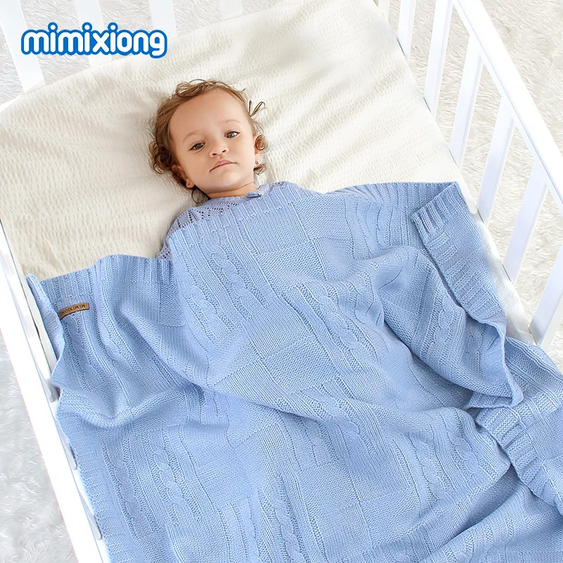 

Детское одеяло из марли и муслина, вязаный спальный чехол для новорожденных, одеяло, банное полотенце, постельное белье для младенцев, пеленальный халат, квадратные полотенца