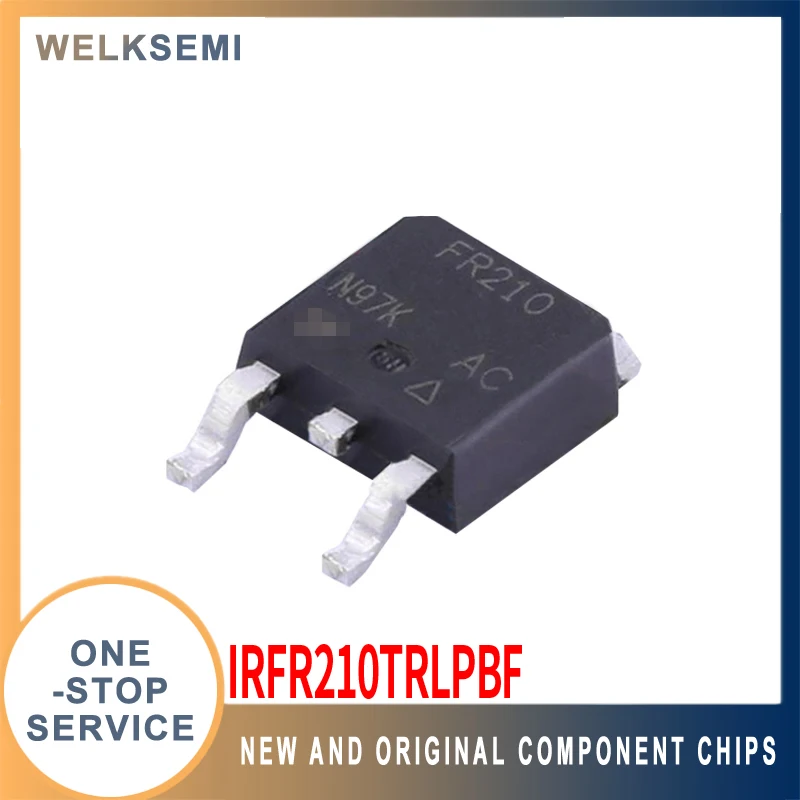 

ТРАНЗИСТОР полевого эффекта IRFR210TRLPBF TO252 (MOSFET), новый оригинальный подлинный универсальный заказ